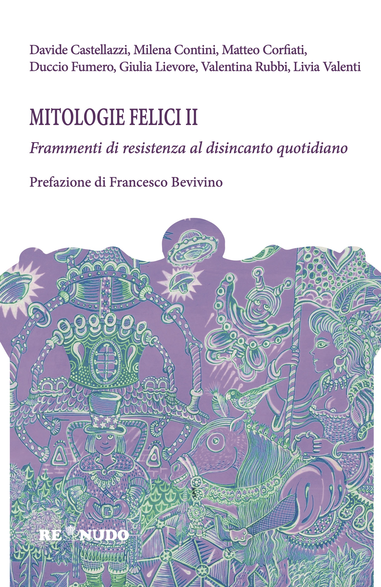 Mitologie felici II cover Mitologie felici II cover