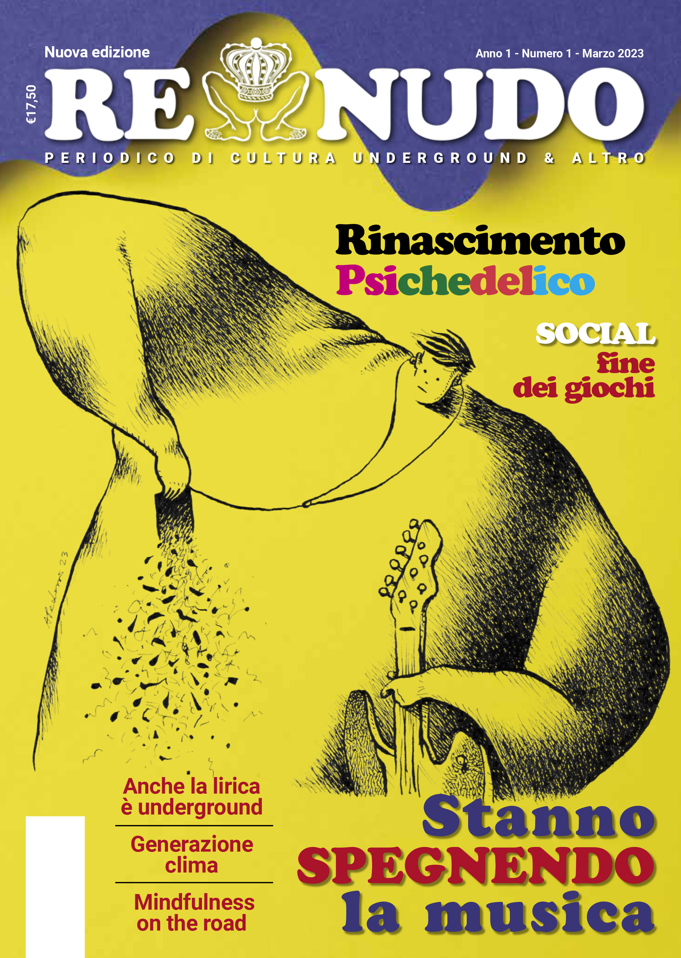rivista re nudo numero 1 copertina rivista re nudo numero 1 copertina