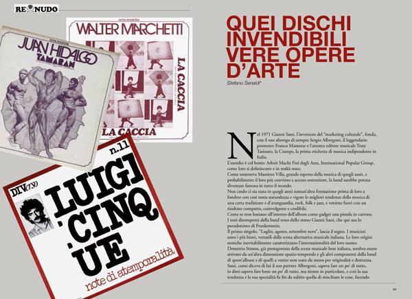 rivista numero zero doppia strillo