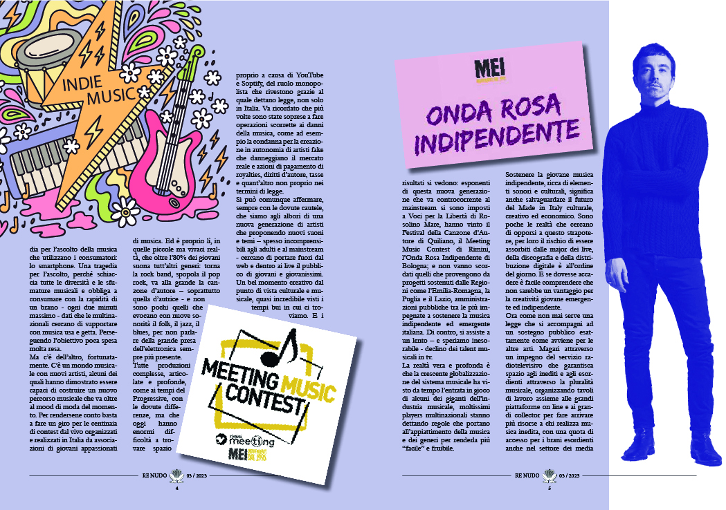 rivista re nudo numero 1 pagina 7